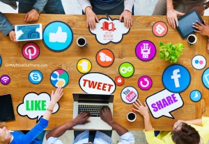 Social Media online marketing for authors